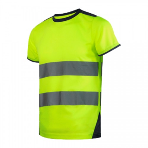 T-SHIRT M/M ALTA VISIB AMARELO/AZUL ESC WR.2.361 T-SHIRT M/M ALTA VISIB AMARELO/AZUL ESC WR.2.361